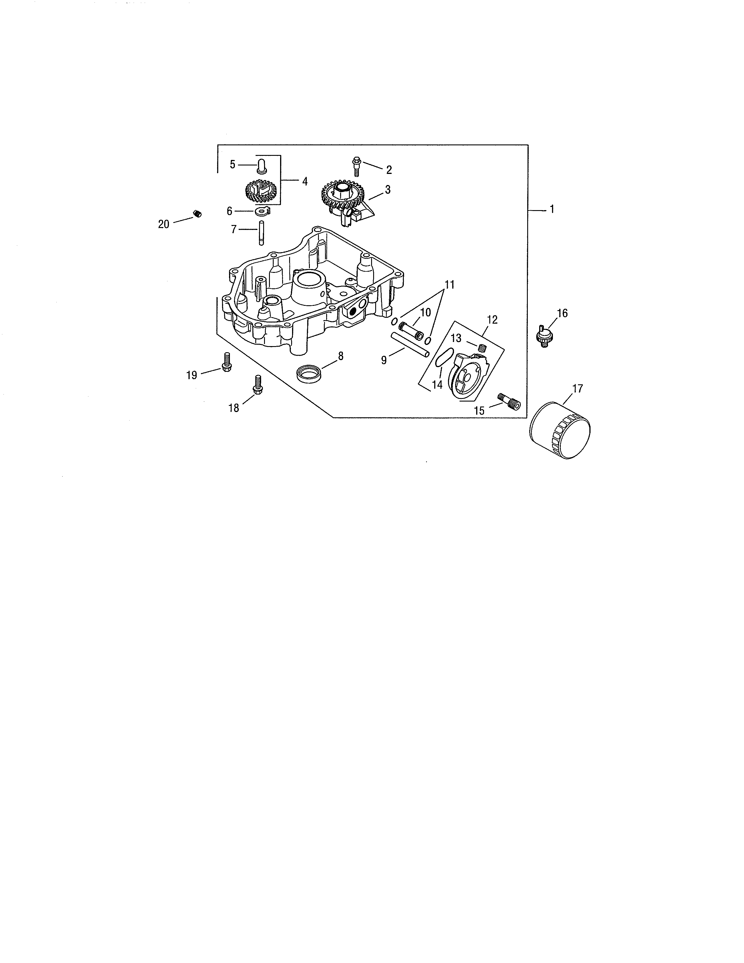 Oil pan/lubrication