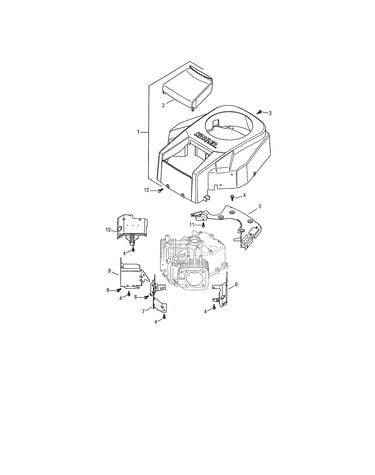 Blower housing/baffles