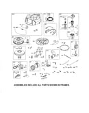 Motor starter/crankshaft/flywheel