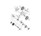 Snapper SXPV2270HWCA transmission/wheels diagram