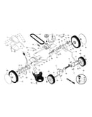Drive control/gear case/wheels