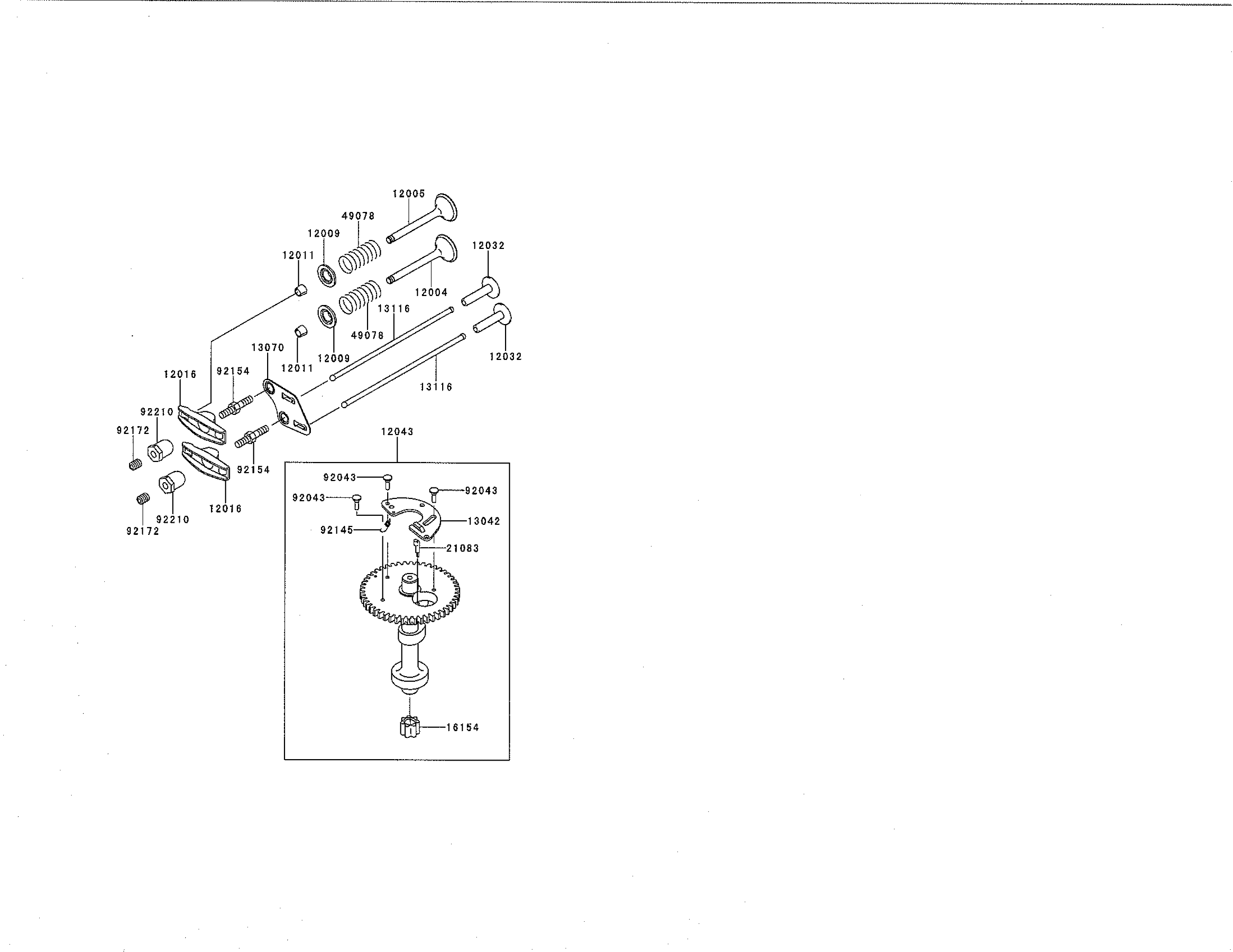 Valve/camshaft