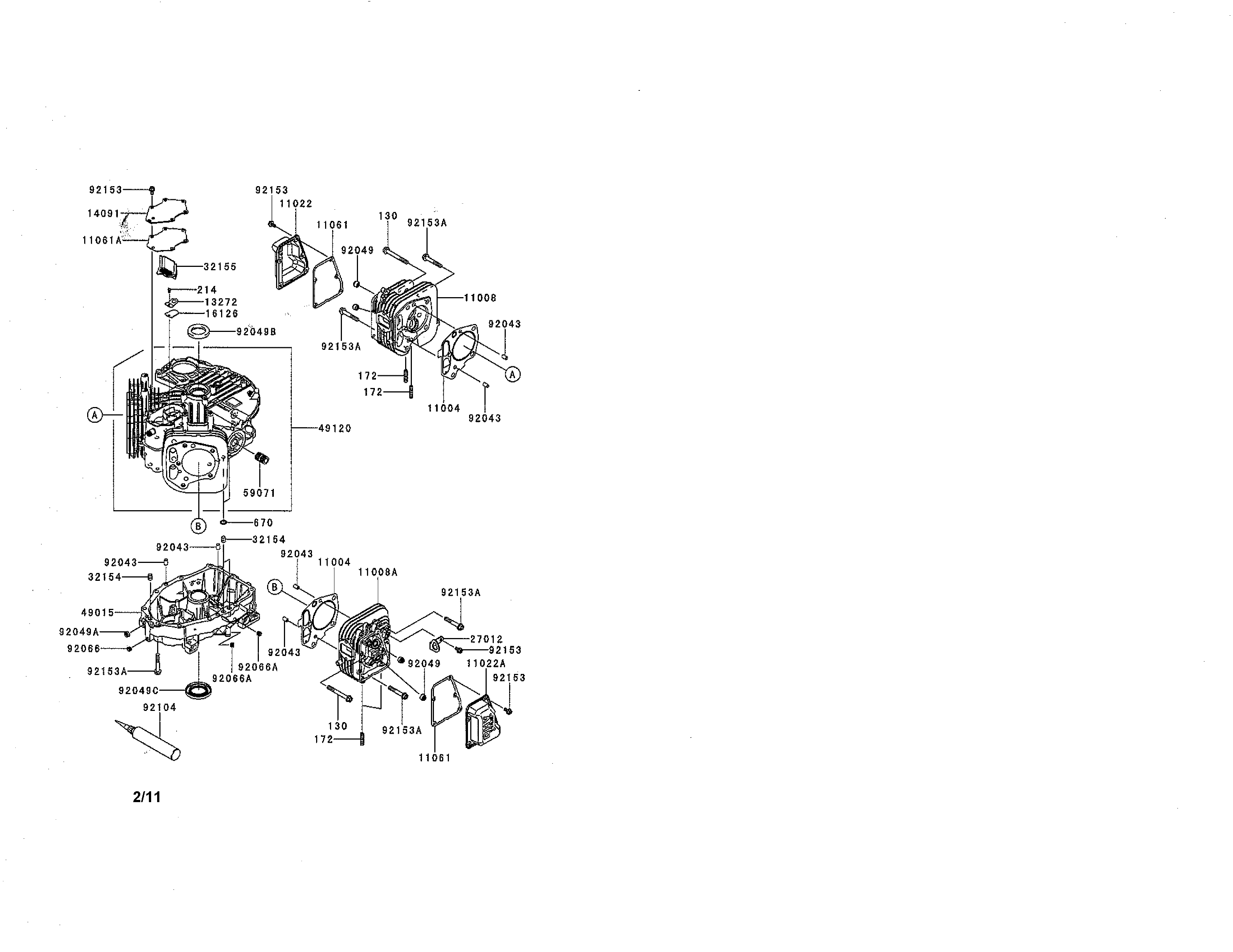 Cylinder/crankcase