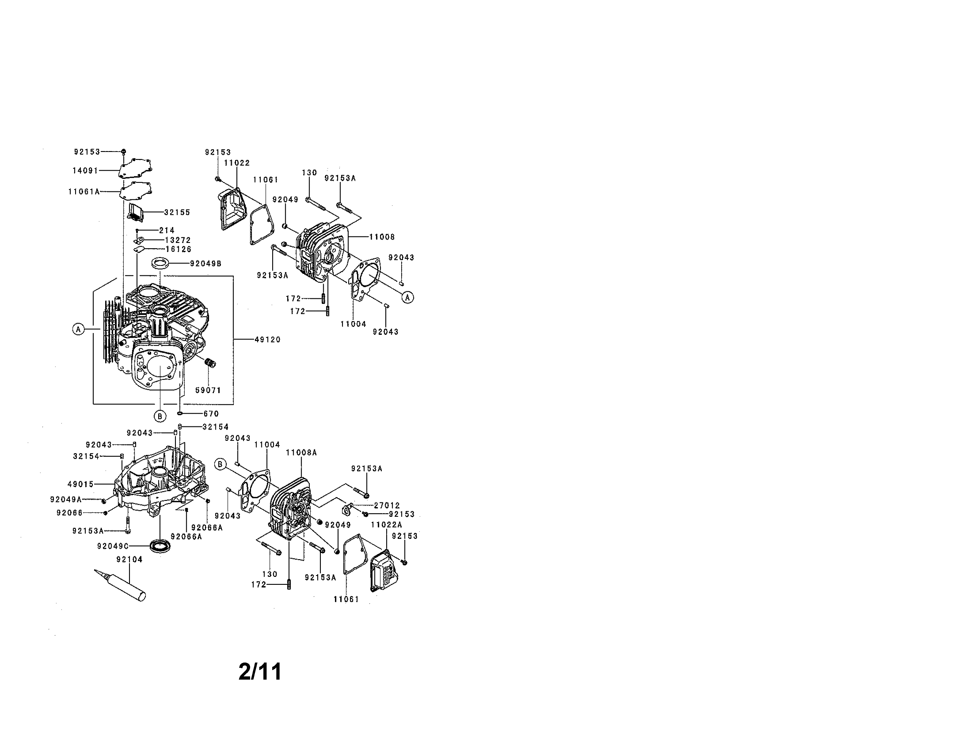 Cylinder/crankcase