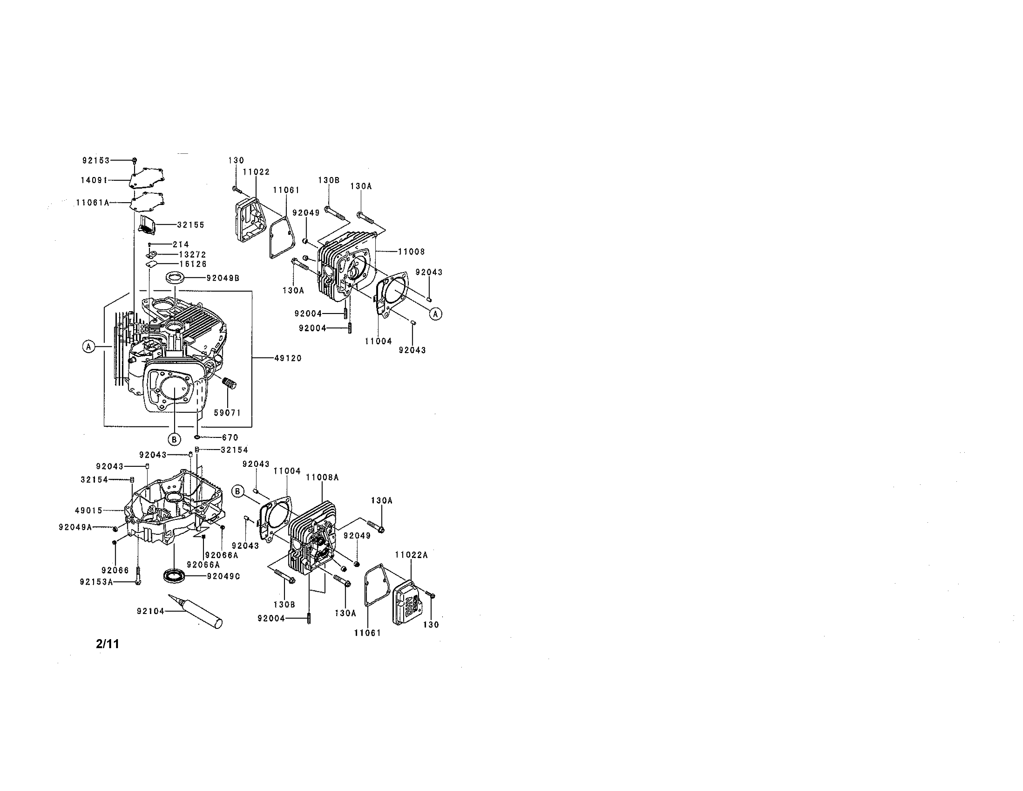 Cylinder/crankcase