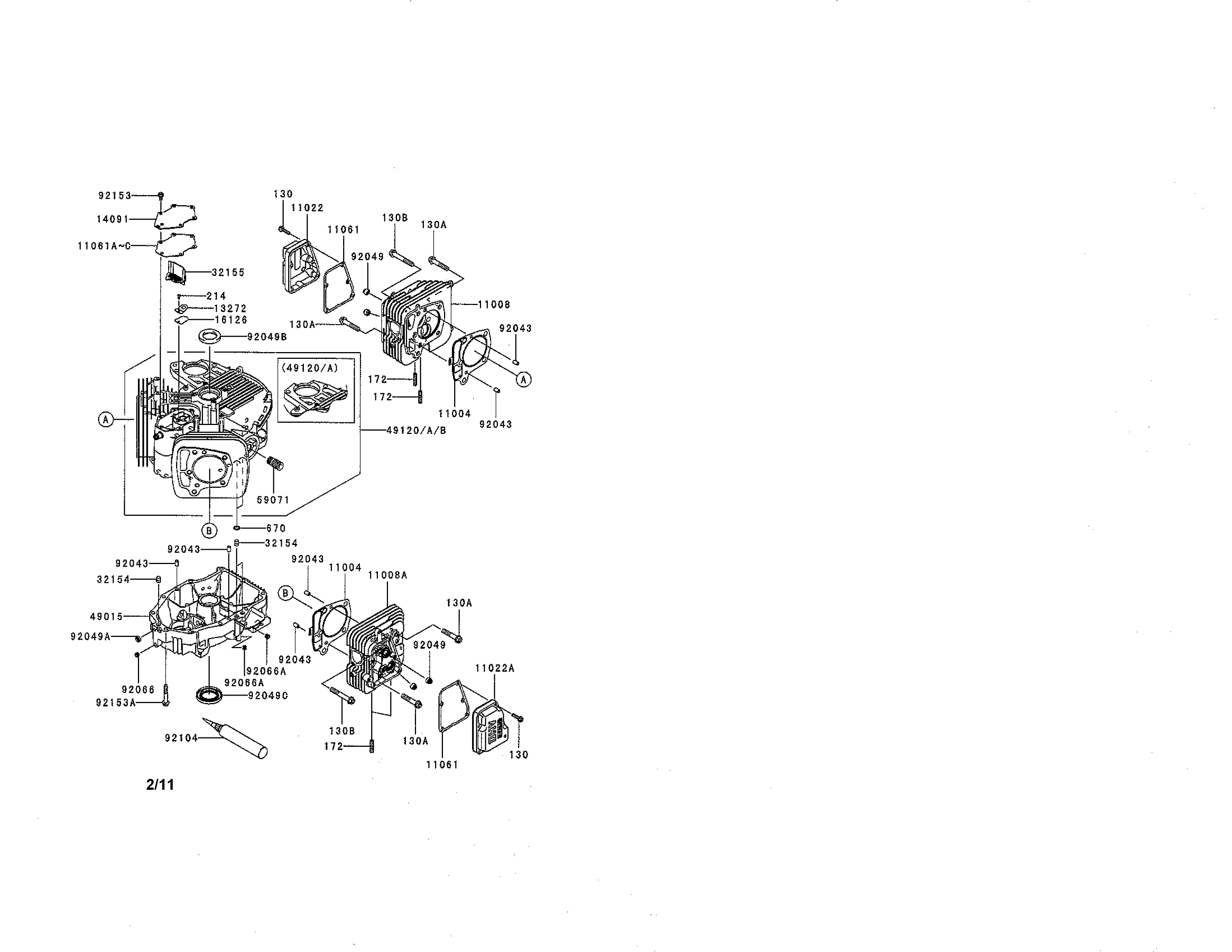 Cylinder/crankcase