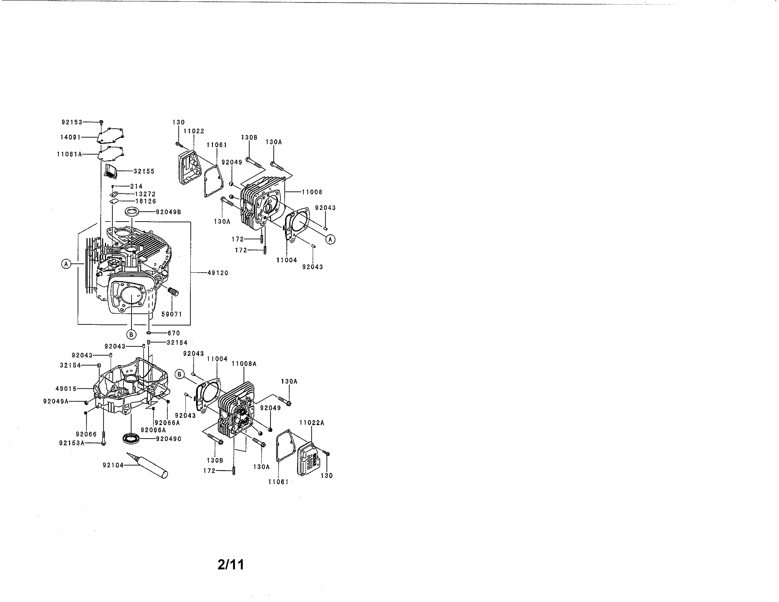 Cylinder/crankcase