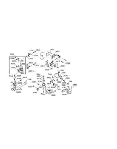Bobbin winder/main shaft sensor harness