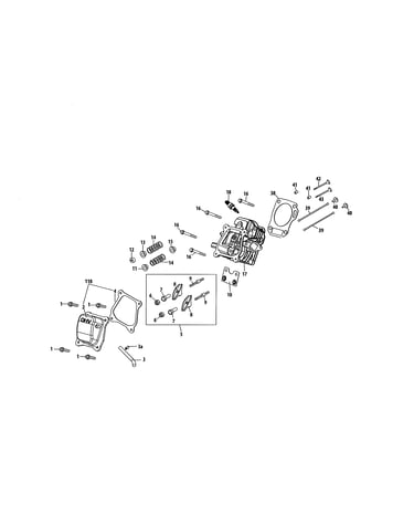 Cylinder head/rocker arm