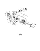 Short block/starter housing