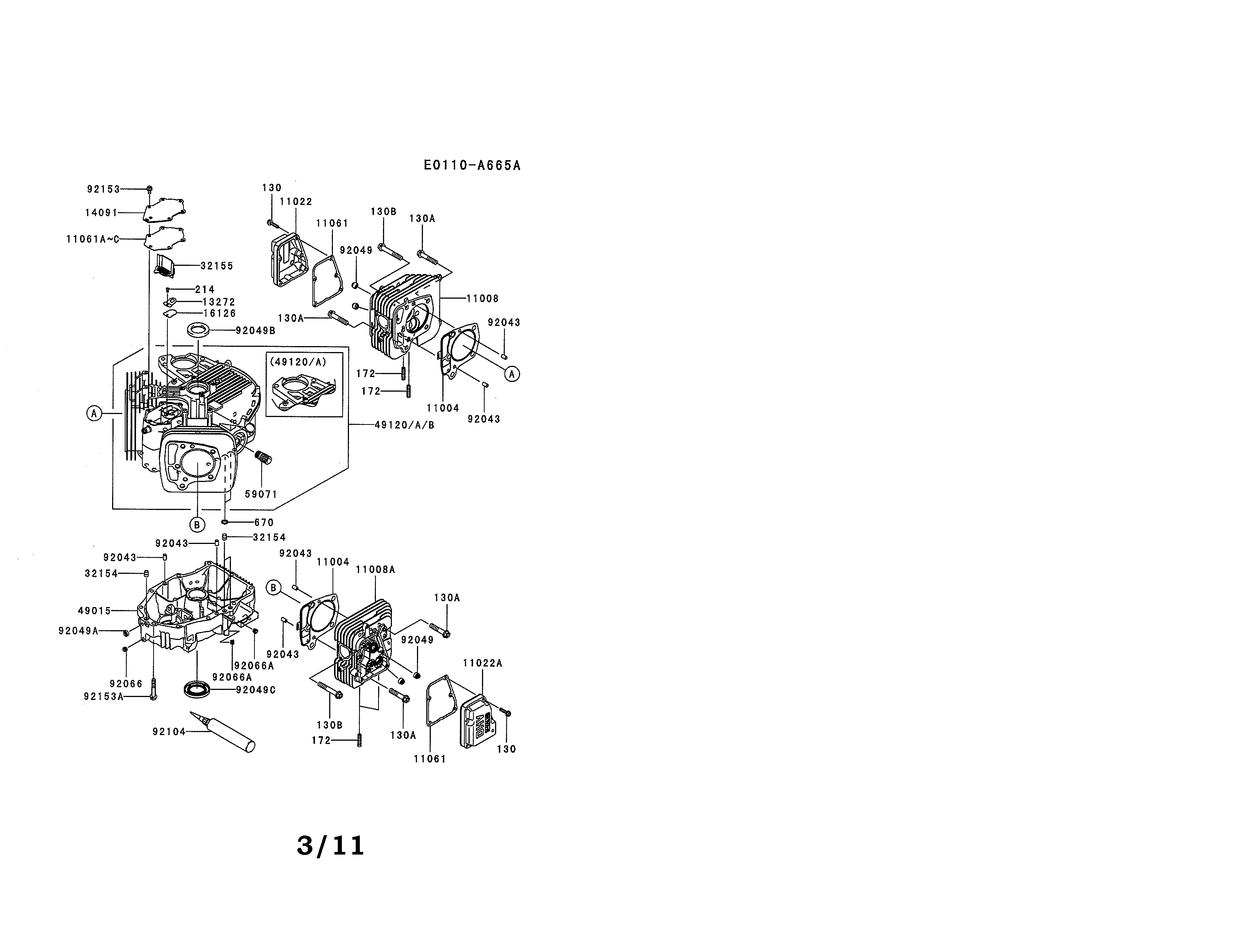 Cylinder/crankcase