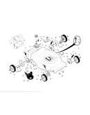 Drive control/gear case/wheels