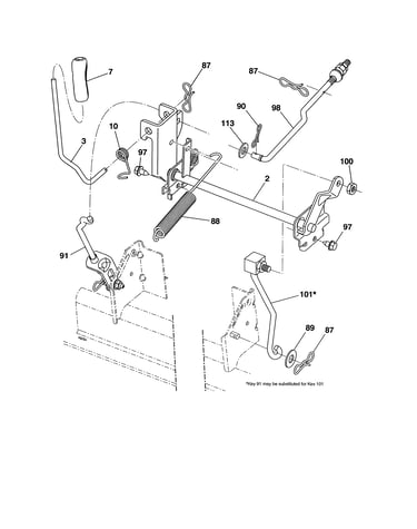 Mower lift
