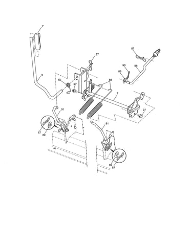 Mower lift