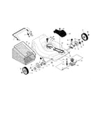 Drive control/gear case/wheels