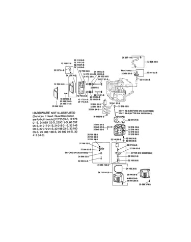 Head/valve/breather