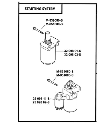 Starting system