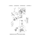 Briggs & Stratton 111P02-0880-F1 cylinder/crankshaft/sump diagram