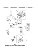 Cylinder/crankshaft/sump