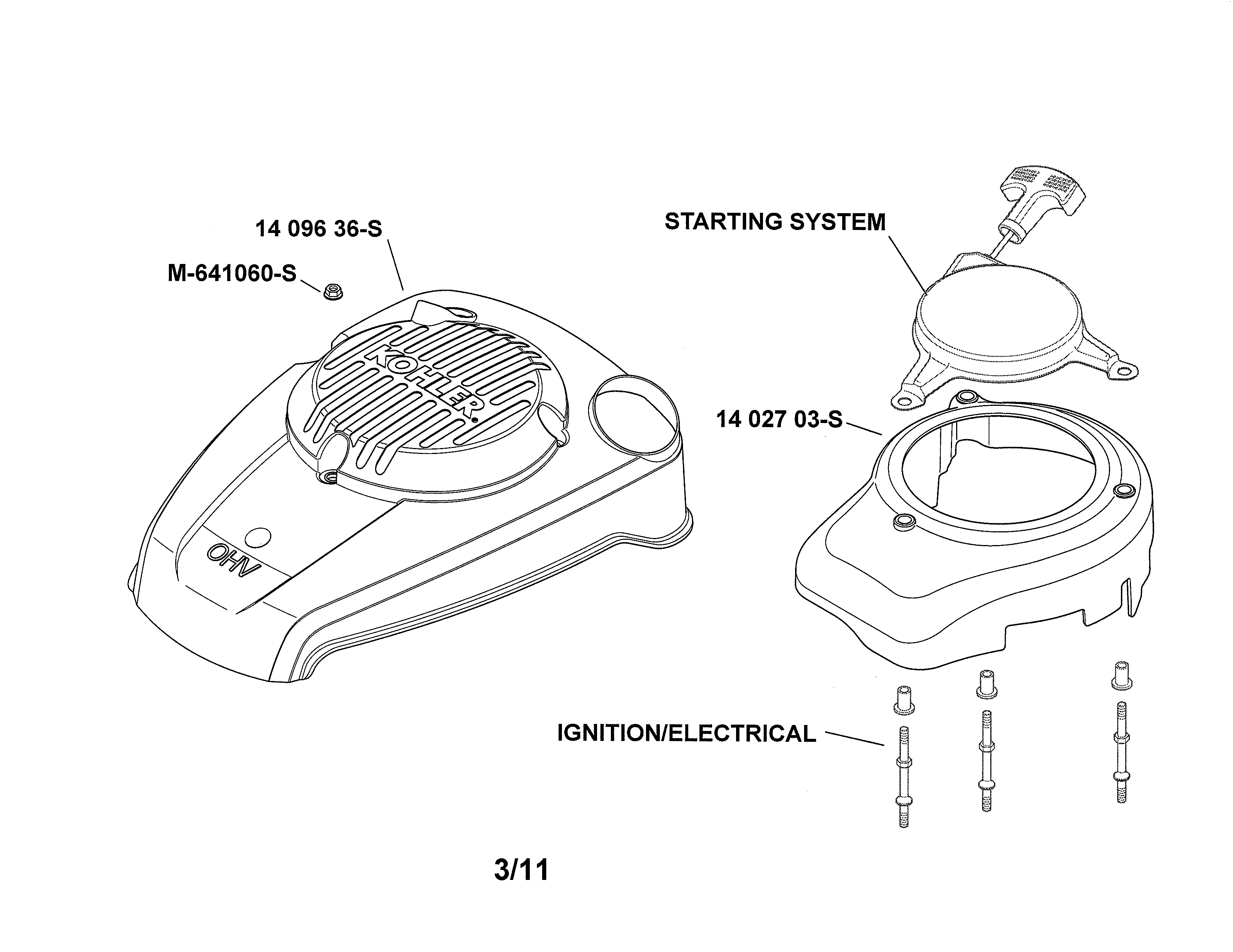 BLOWER HOUSING/BAFFLES