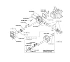 Kohler XT149-0023 head/valve/breather diagram