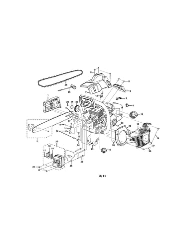 Housing/muffler