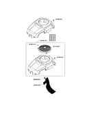 Blower housing/baffles