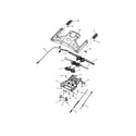 Snapper 7800757 drive control (electrical start) diagram