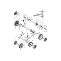 Snapper 7800757 transmission & wheels diagram