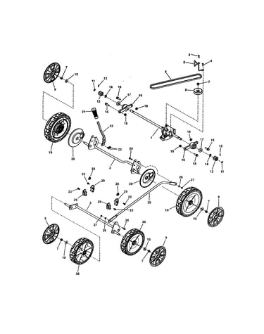 Transmission & wheels