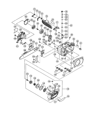 Recoil starter/oil pump