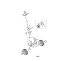MTD 14AW94PK099 steering & axle diagram