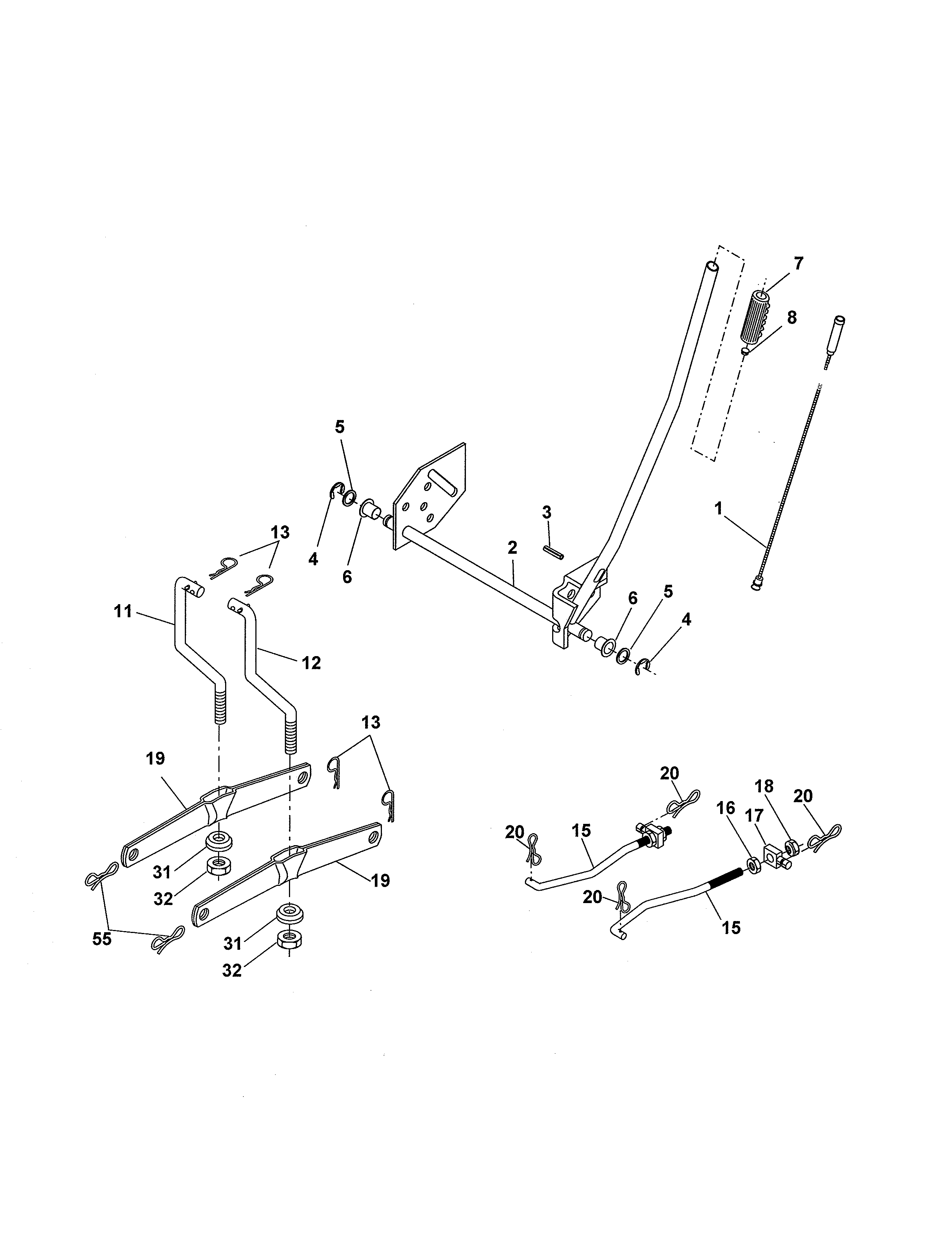 Mower lift