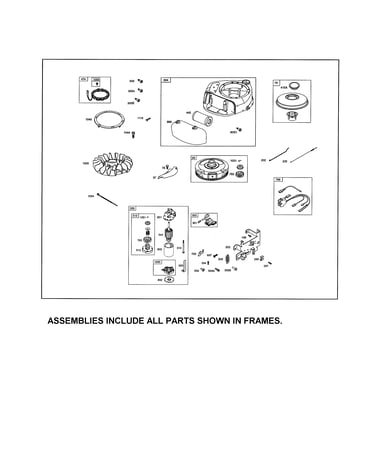 Motor starter/blower housing