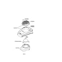 Husqvarna 917379130 blower housing/baffles diagram