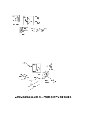 Controls/governor spring
