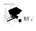 Craftsman 61024420 dump cart diagram