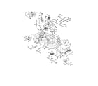 Craftsman 917288661 mower deck diagram