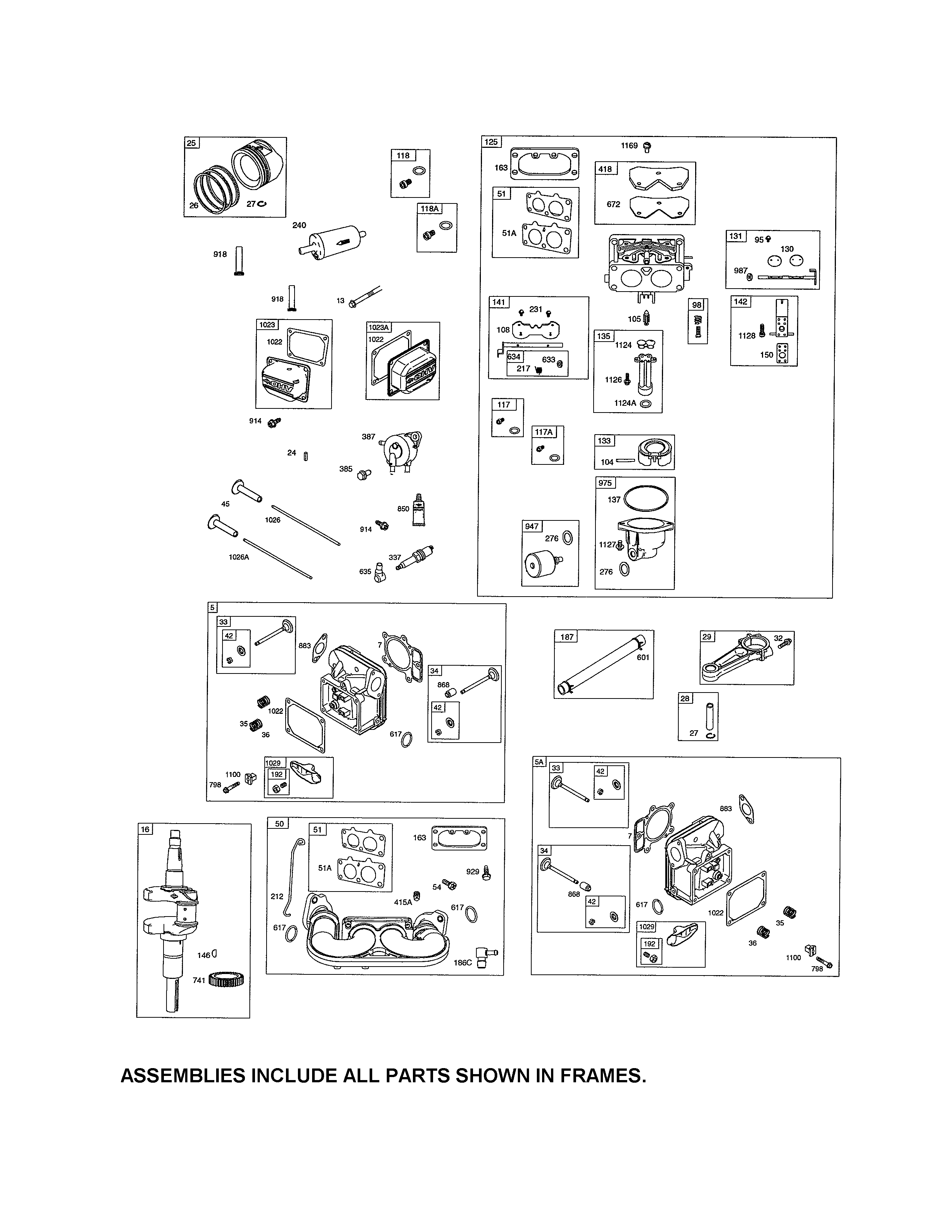 Carburetor/crankshaft