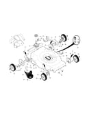 Drive control/gear case/wheels