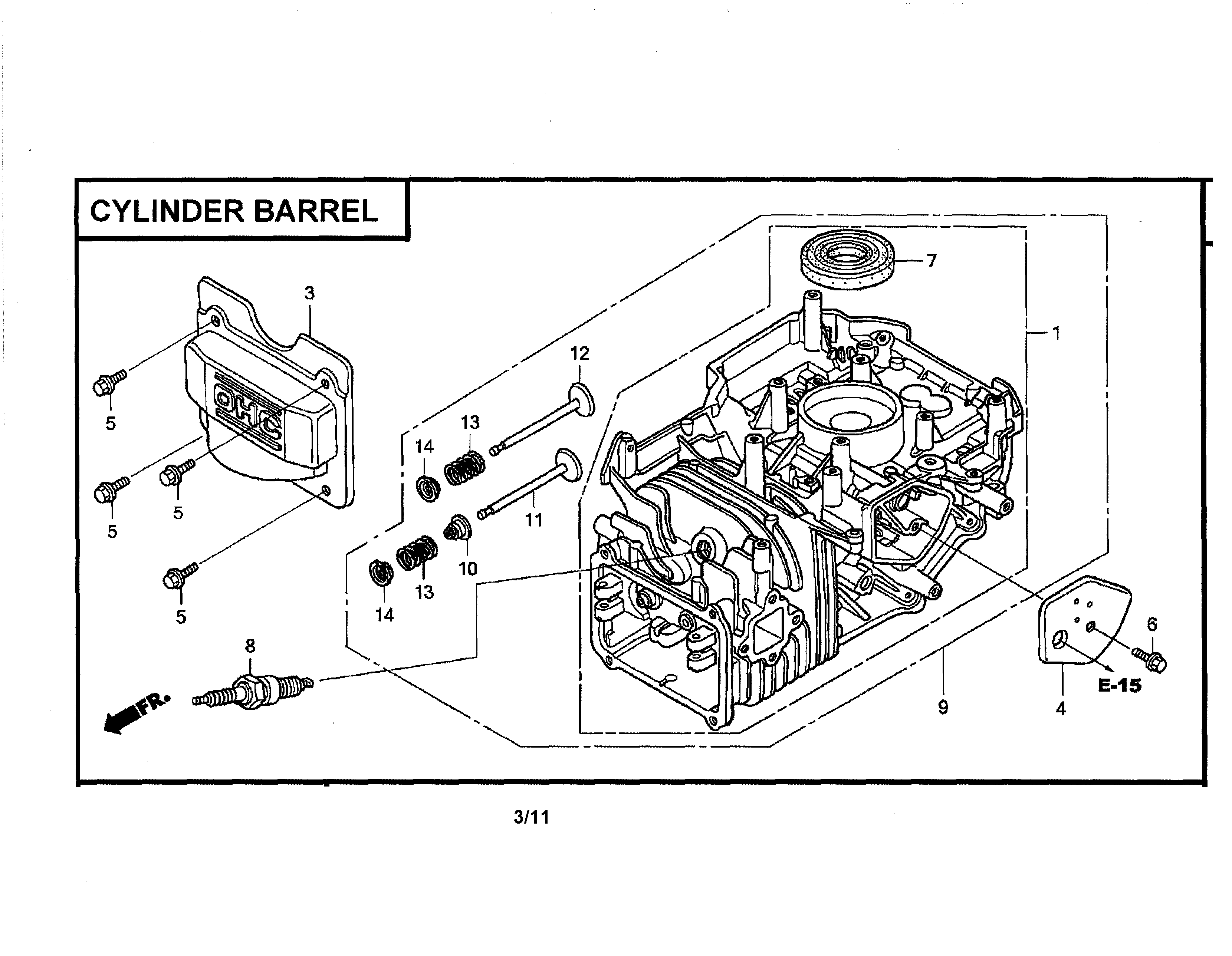CYLINDER BARREL