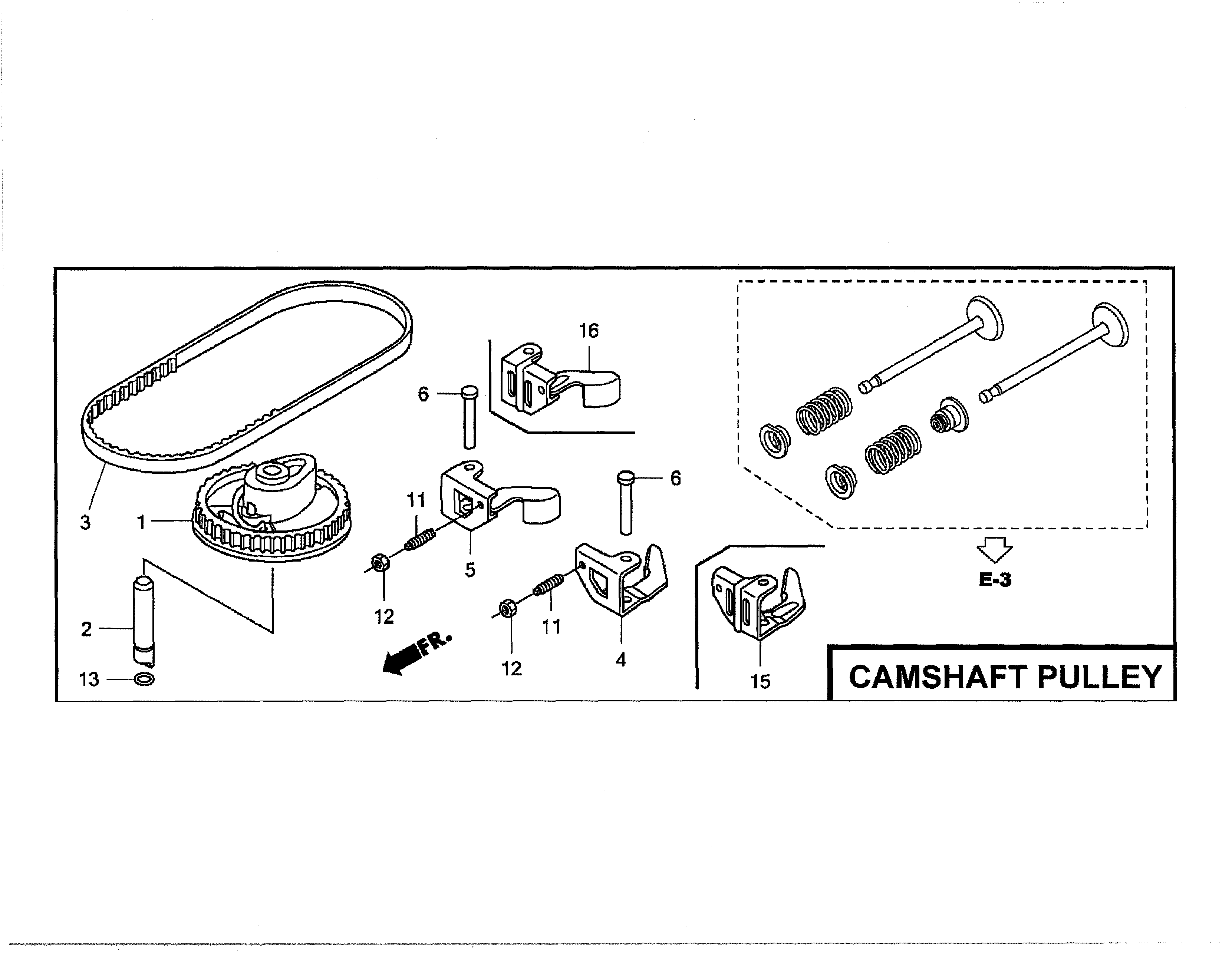 CAMSHAFT PULLEY