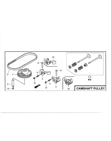 Camshaft pulley