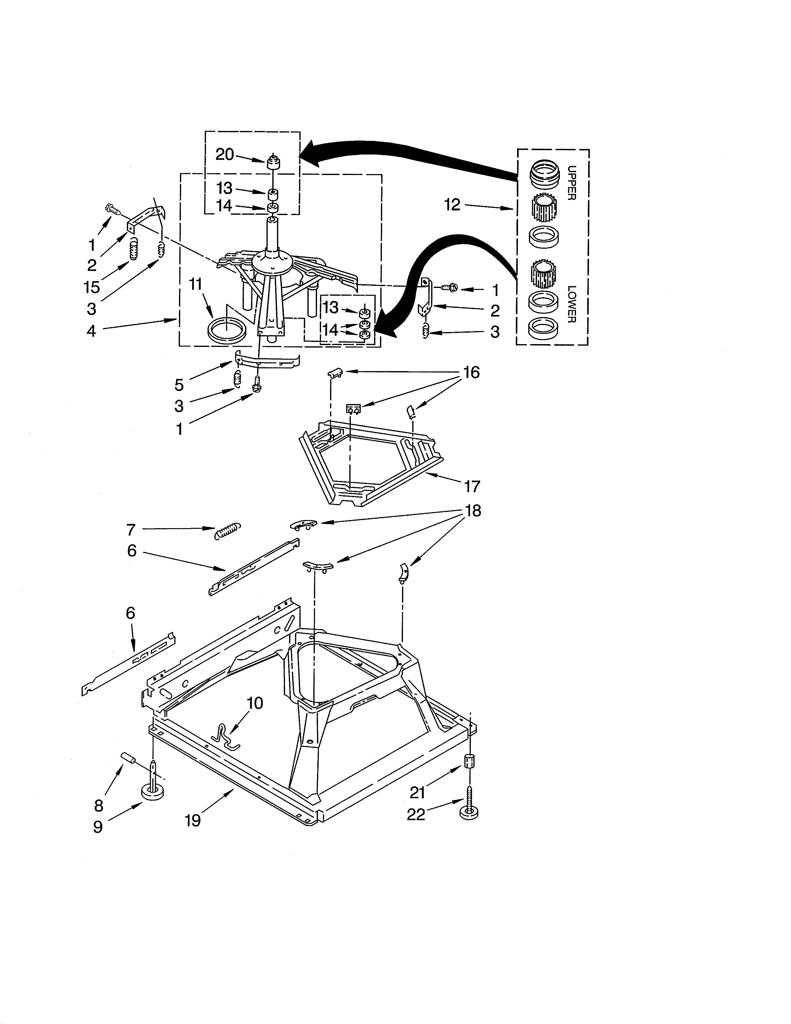 Machine base