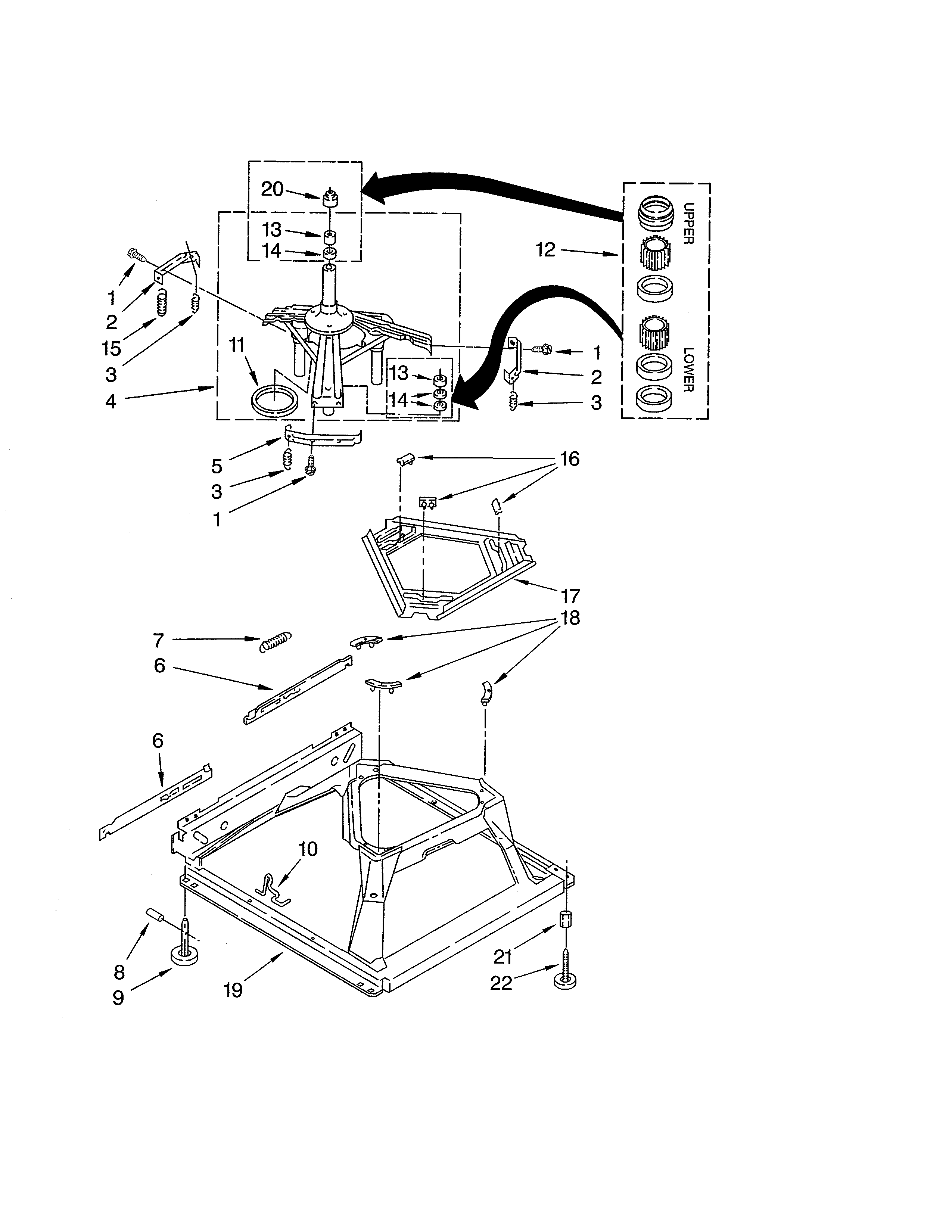 Machine base