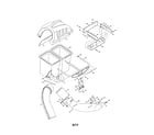 Craftsman 24724919 two bin bagger diagram