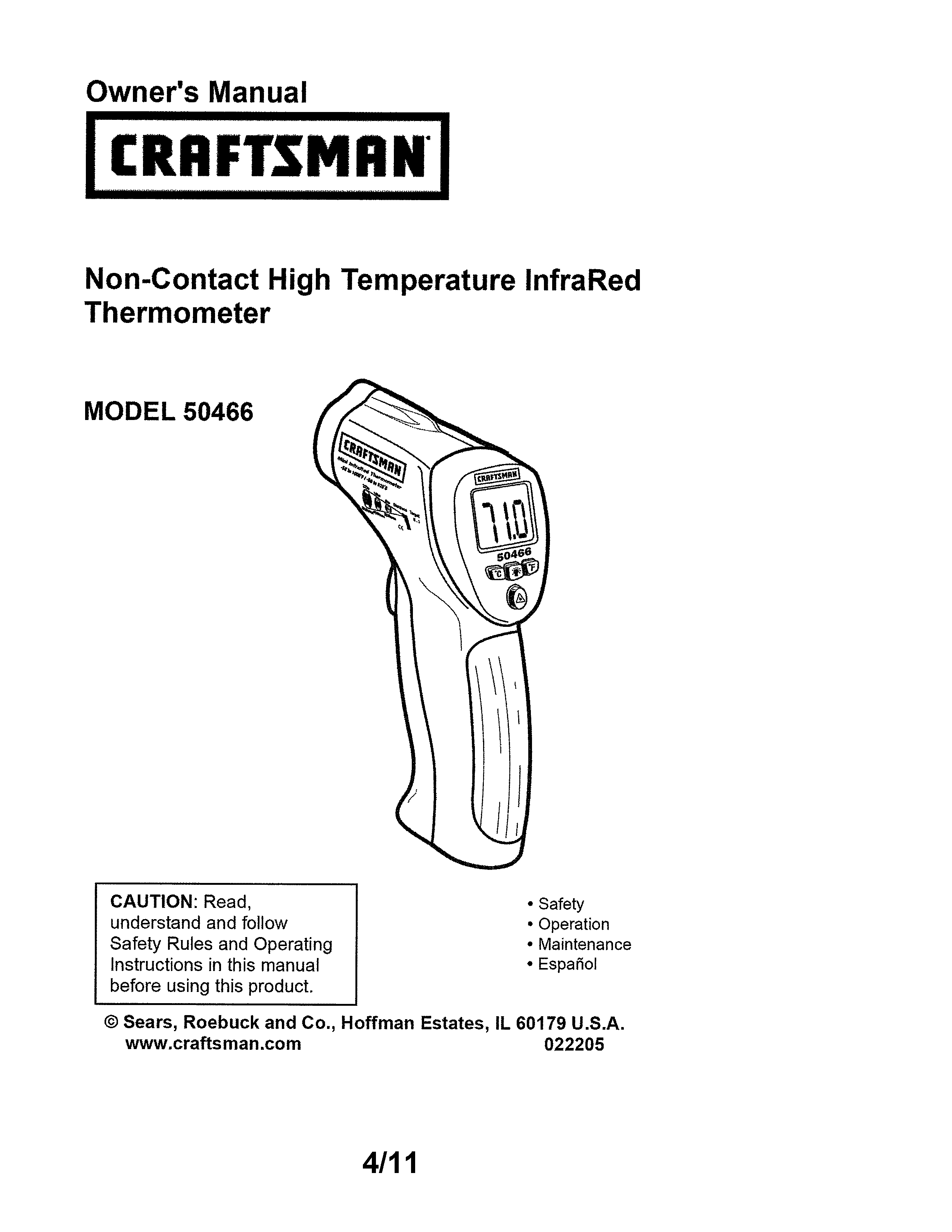 INFRARED THERMOMETER