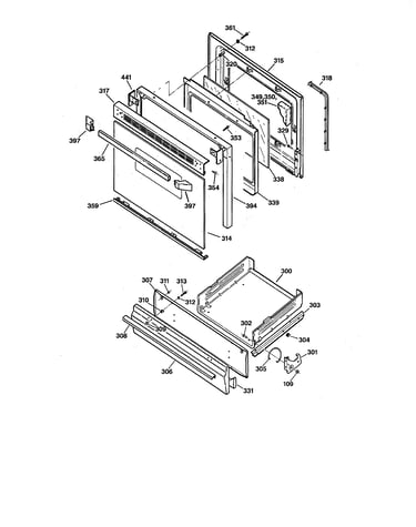 Door drawer