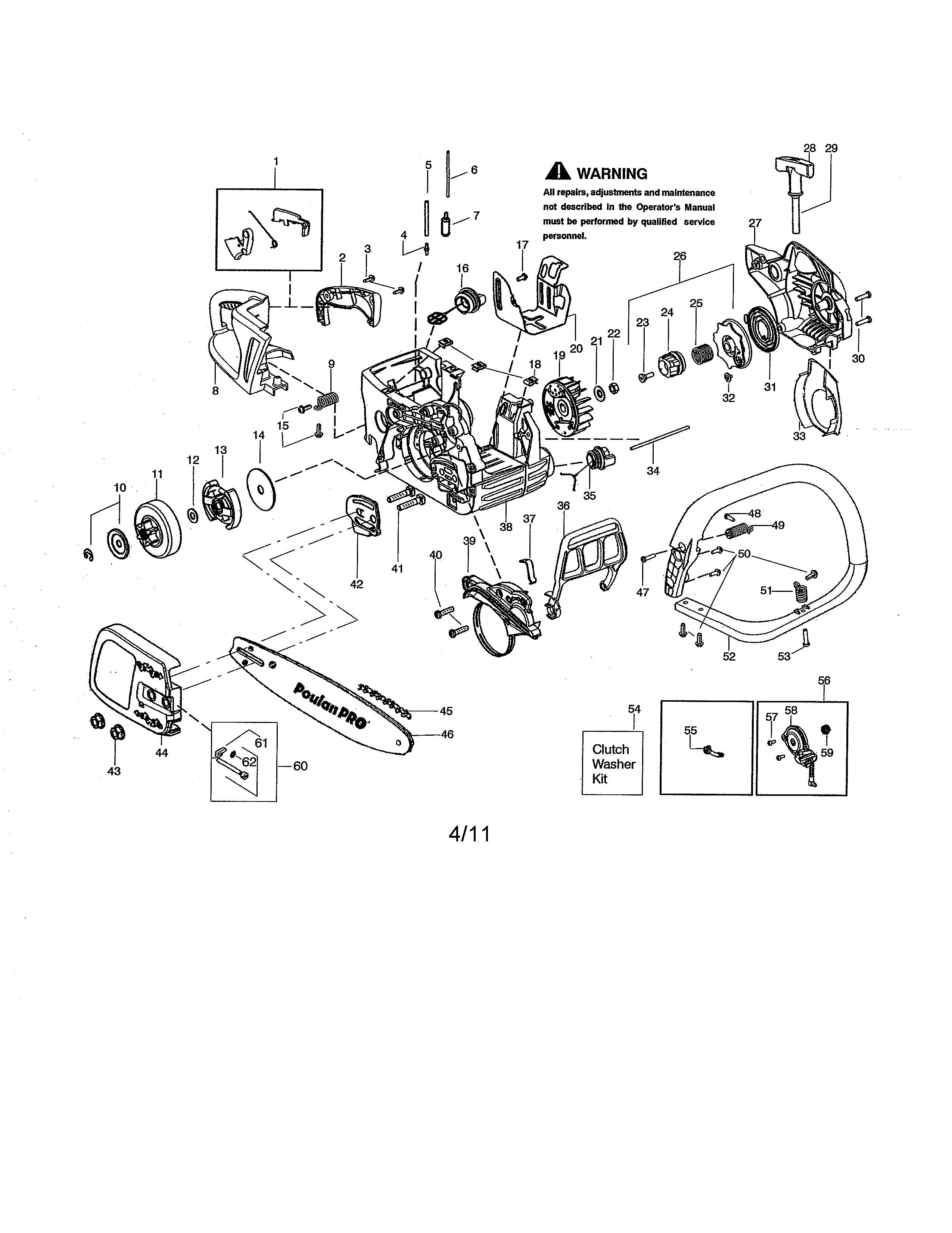 Chassis/bar/handle