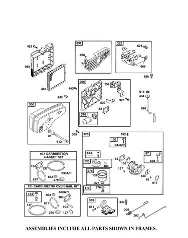 Carburetor/muffler